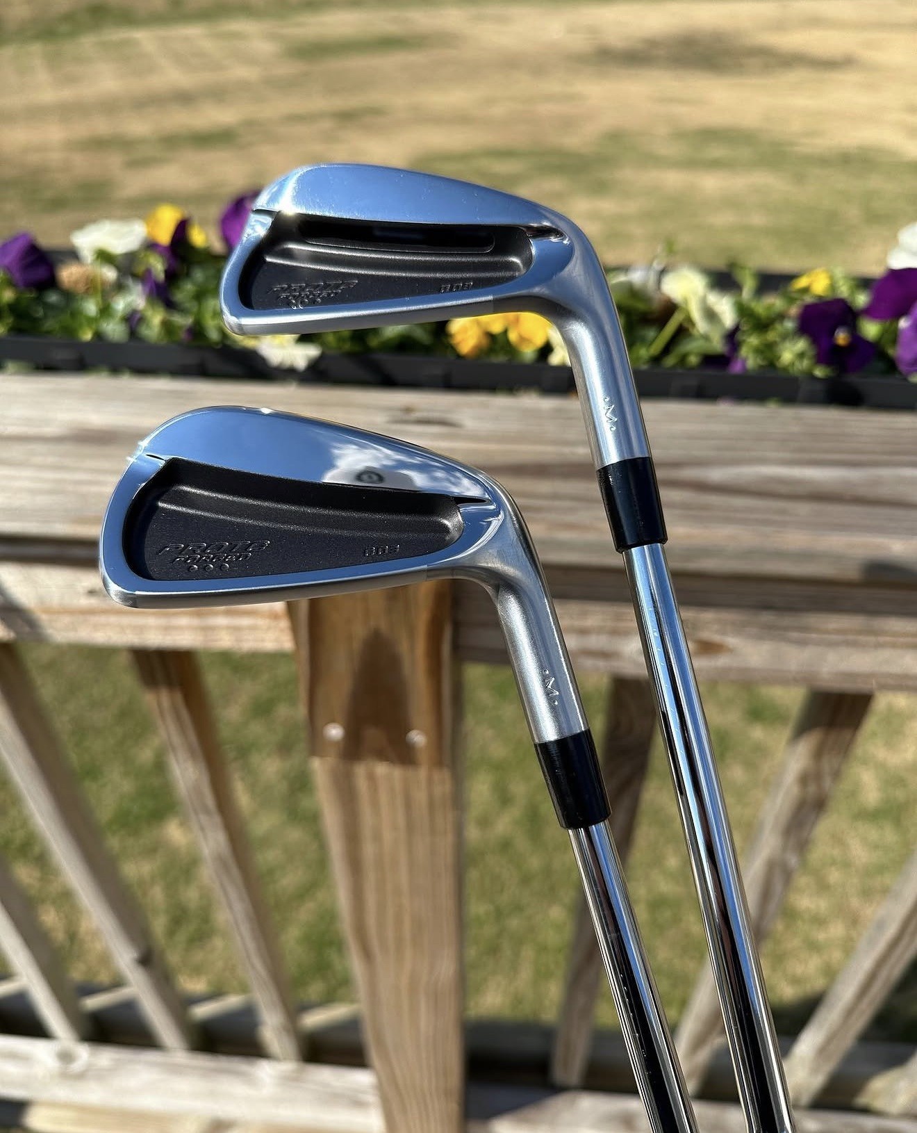 Miura cavity-back irons built by Summit Golf