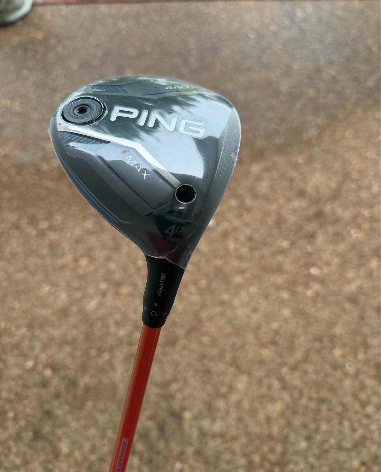 PING G440 Max fairway wood with custom shaft
